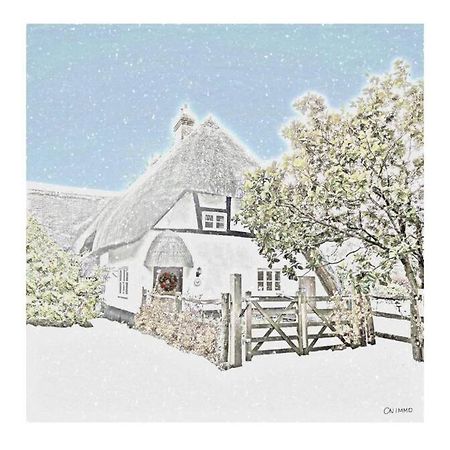 Delightful 3Bed Thatched Cottage Stockbridge  Bagian luar foto