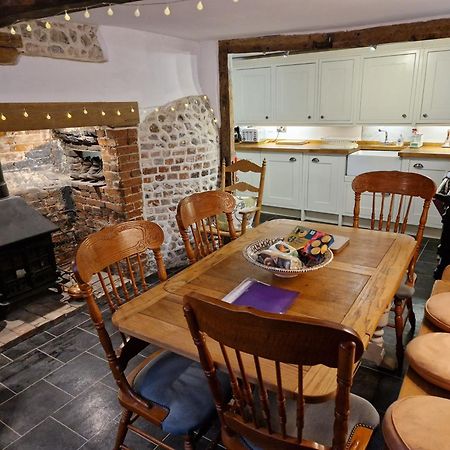 Delightful 3Bed Thatched Cottage Stockbridge  Bagian luar foto