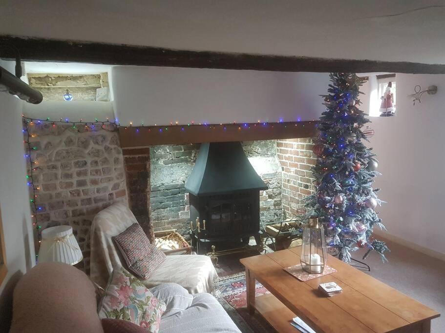 Delightful 3Bed Thatched Cottage Stockbridge  Bagian luar foto