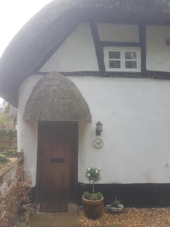 Delightful 3Bed Thatched Cottage Stockbridge  Bagian luar foto